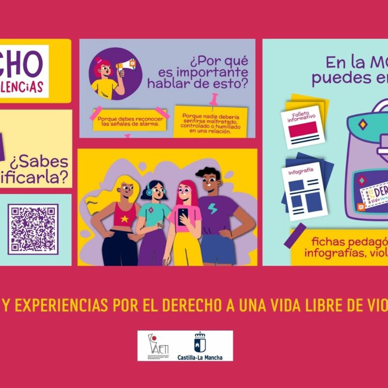 "Es tu derecho vivir libre de violencias": una campaña para sensibilizar a la juventud frente a las violencias machistas