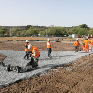 Avanza la segunda fase de recuperación de Vega Baja con nuevos espacios de paseo, zonas verdes y de ocio