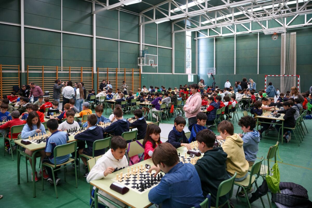 Toledo celebra su II Torneo de Interescolar de Ajedrez con la participación de más de 180 jugadores