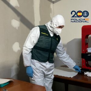 Desarticulan una red internacional de narcotráfico con base en un macrolaboratorio en Gerindote