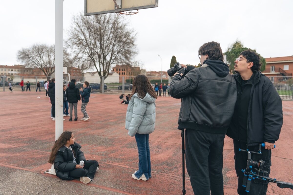 Un colegio de Fuensalida utiliza el cine como altavoz contra el 'bullying': "Quedarse callado también es parte del problema"