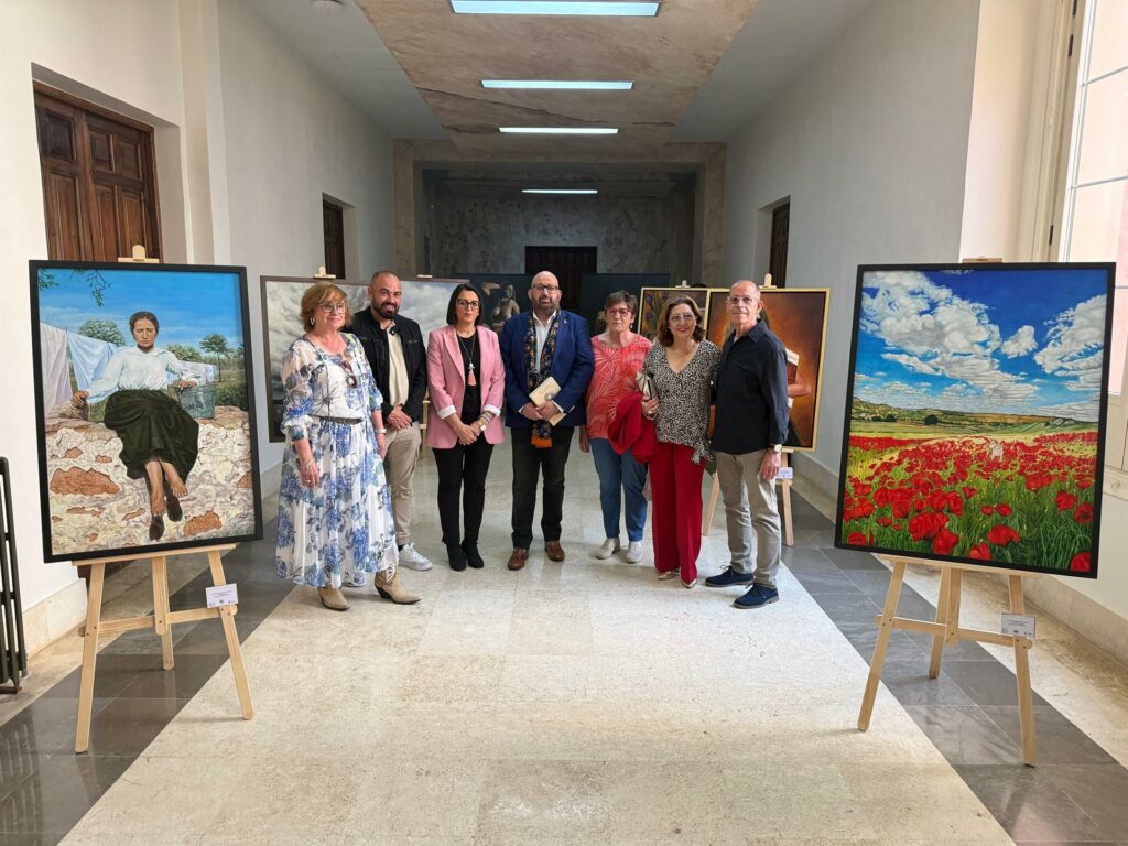 'ManchArte 22', la exposición itinerante que se instala en Diputación para celebrar el Día del Libro