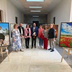 'ManchArte 22', la exposición itinerante que se instala en Diputación para celebrar el Día del Libro