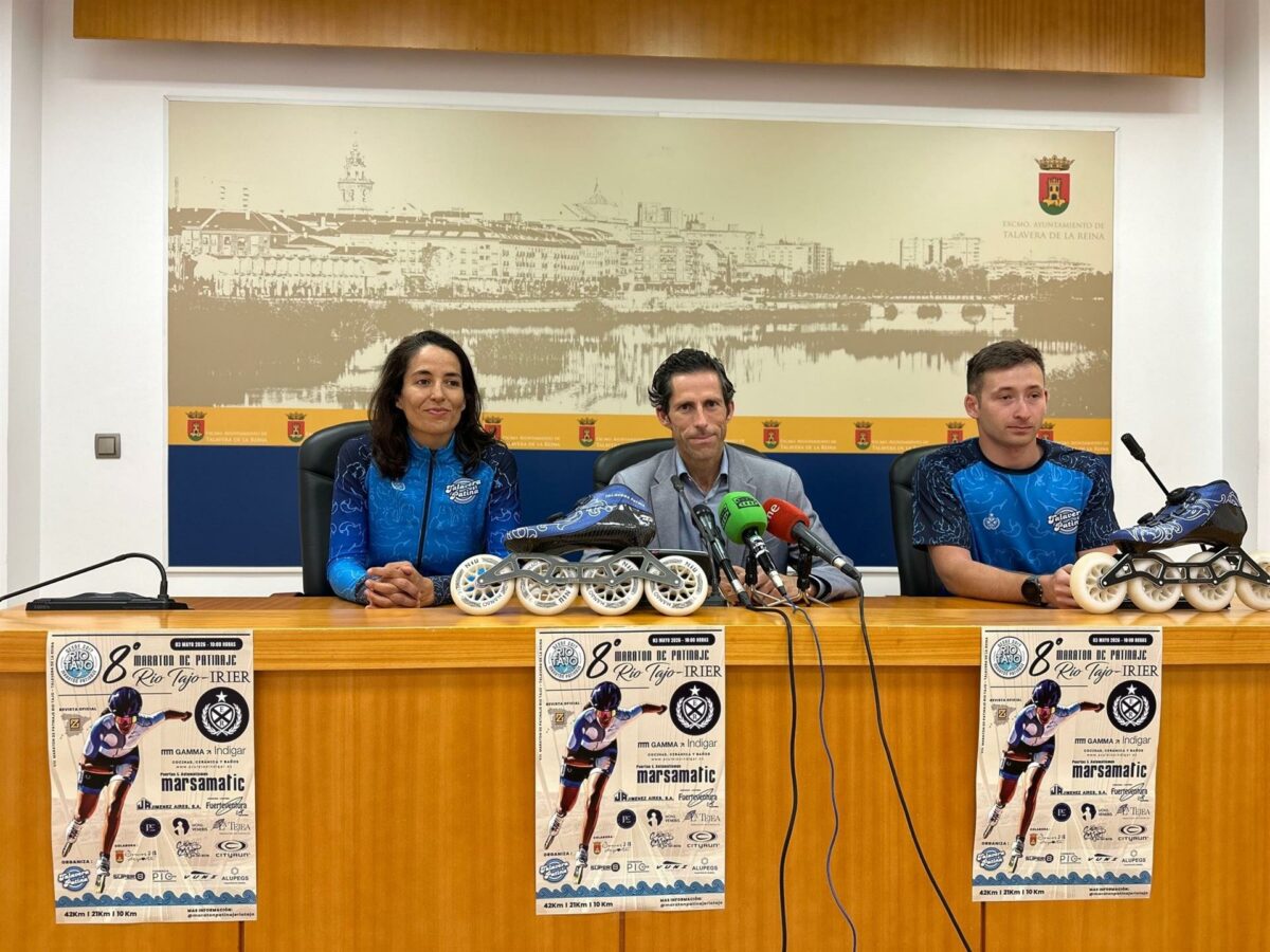Hasta 300 patinadores de 12 países se darán cita en el VIII Maratón de Patinaje Río Tajo de Talavera