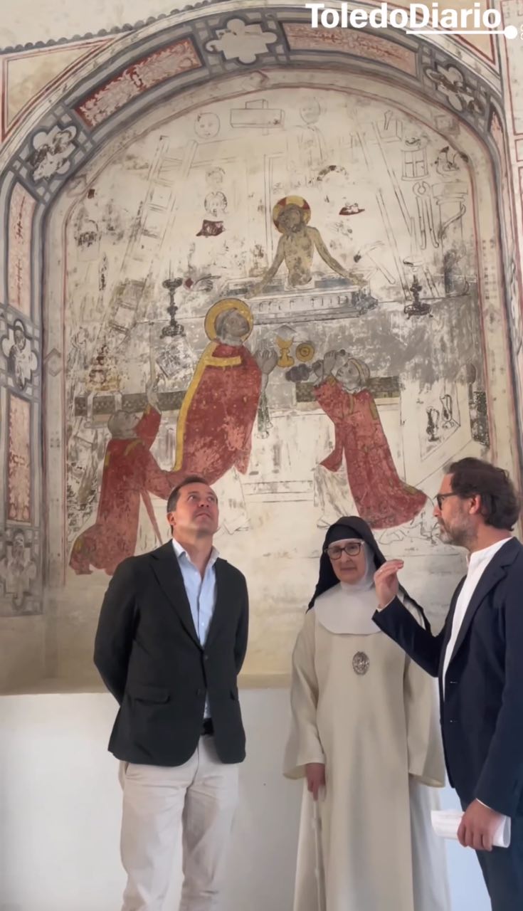 Visitas guiadas gratuitas para ver los claustros y capillas nunca vistas de algunos conventos de Toledo