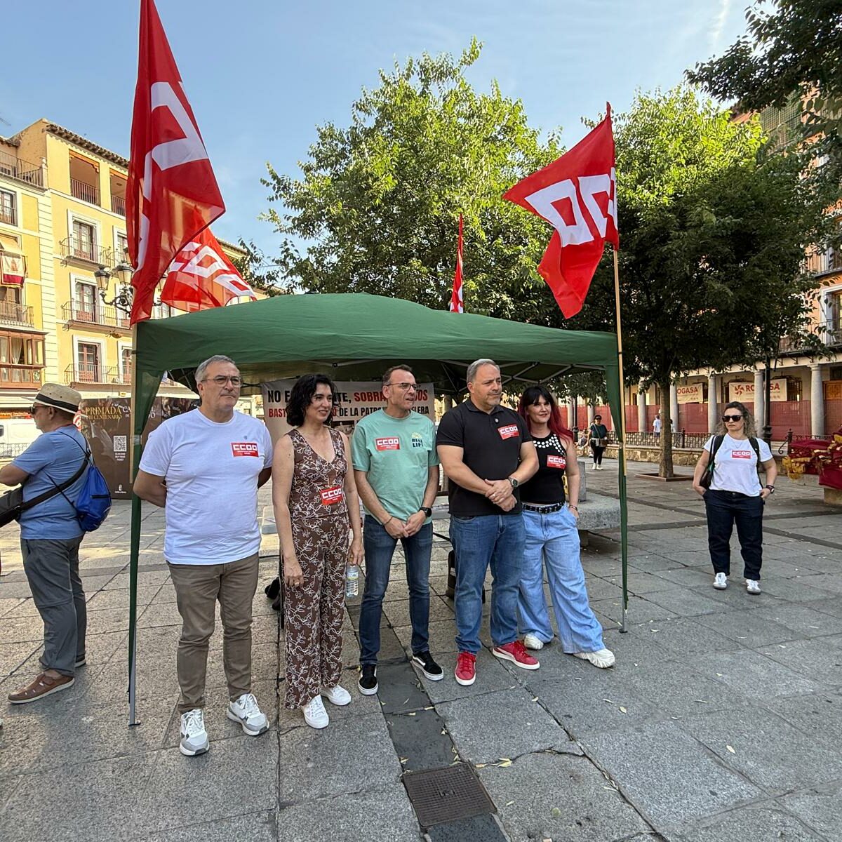 CCOO carga contra la patronal por "la miseria laboral" en la hostelería de Toledo y el "bloqueo" del convenio