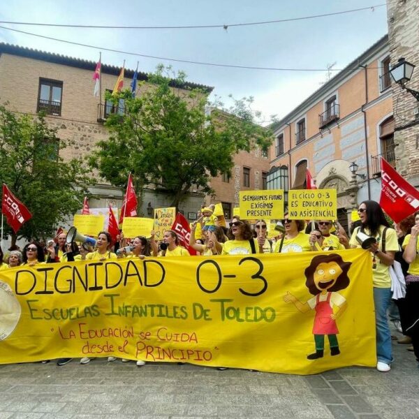 El grito de las educadoras infantiles en una huelga sin precedentes: "Somos docentes, no cuidadoras"