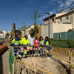 Olías del Rey renueva su red de saneamiento e instala nuevos colectores