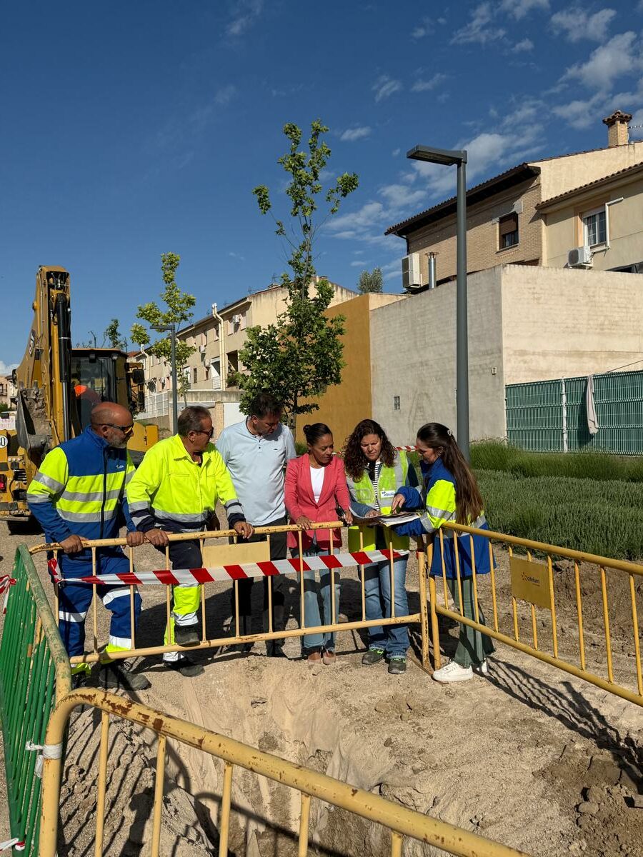 Olías del Rey renueva su red de saneamiento e instala nuevos colectores