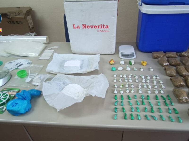 Desmantelan un laboratorio clandestino de cocaína en un trastero del Polígono industrial de Toledo