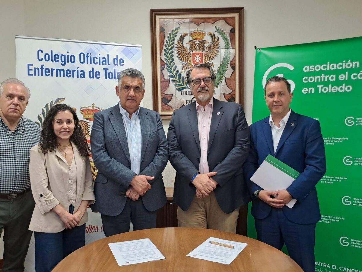 La Asociación Española Contra el Cáncer y el Colegio de Enfermería de Toledo, juntos en la prevención del cáncer