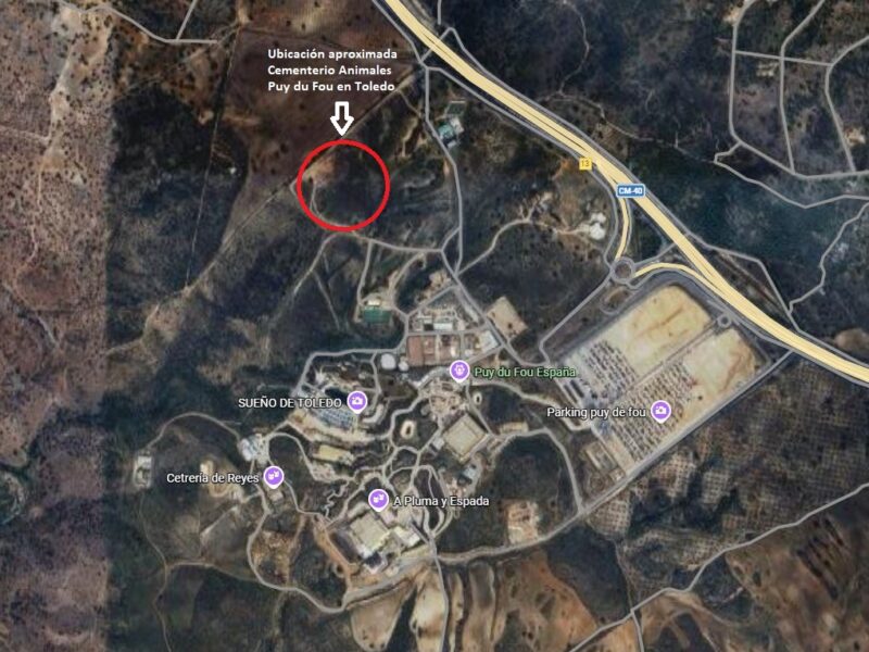 Ecologistas ultima una denuncia contra Puy du Fou por el cementerio de animales y pide el cierre cautelar del parque