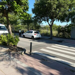 Nuevo atropello en el Paseo de la Rosa: una joven herida en el mismo punto donde fue arrollada una niña