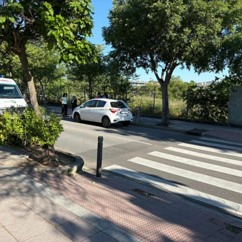 Nuevo atropello en el Paseo de la Rosa: una joven herida en el mismo punto donde fue arrollada una niña