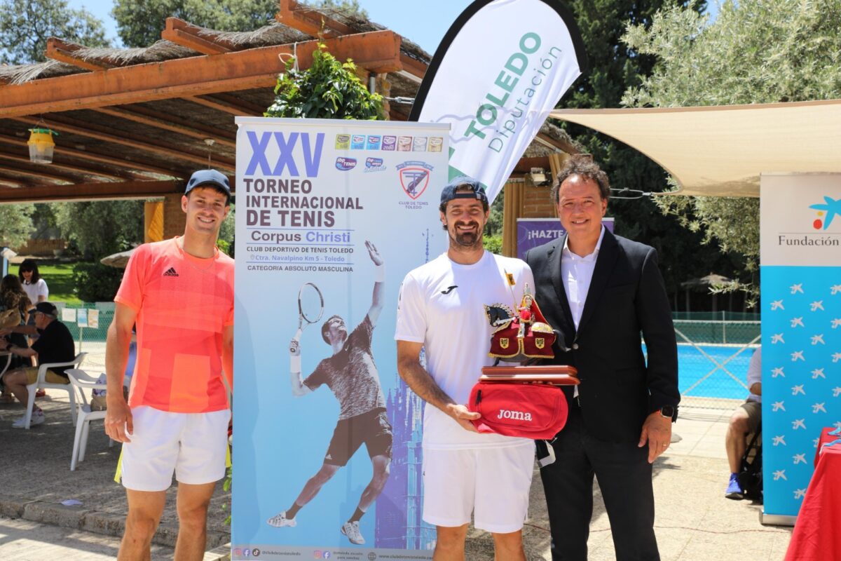 Diego Manrique, ganador del XXV Torneo Internacional Corpus Christi de Toledo