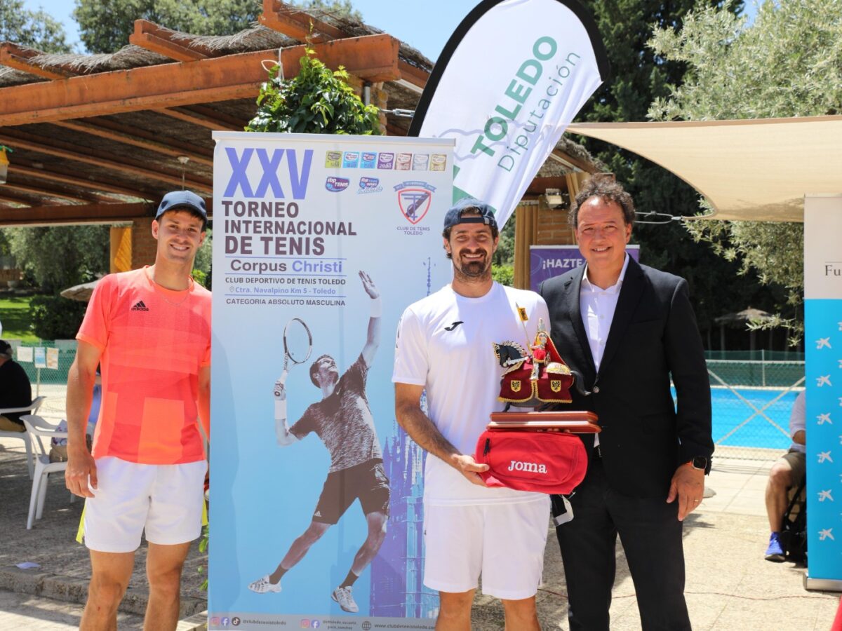 Diego Manrique, ganador del XXV Torneo Internacional Corpus Christi de Toledo