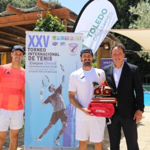 Diego Manrique, ganador del XXV Torneo Internacional Corpus Christi de Toledo