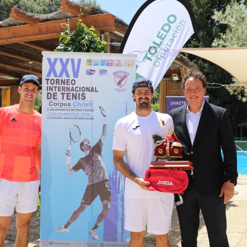 Diego Manrique, ganador del XXV Torneo Internacional Corpus Christi de Toledo