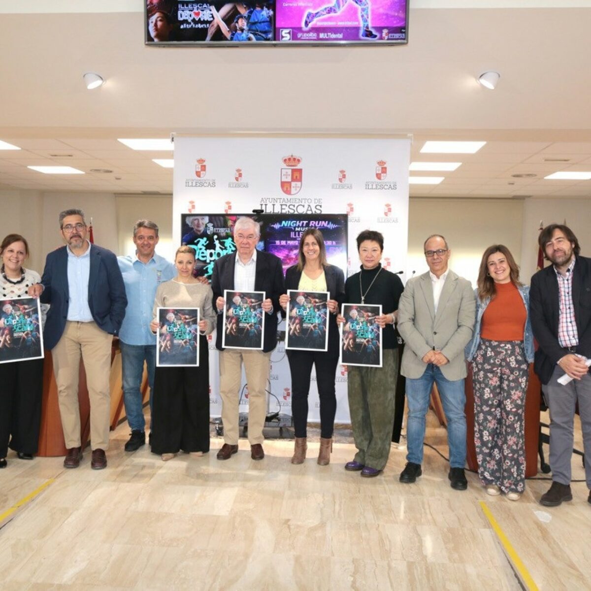 La carrera 'Night Run Music Illescas' abre el programa 'Deporte en la calle' de la localidad