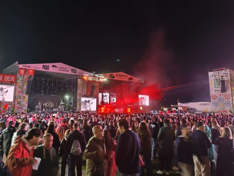 La música vence a la lluvia en la fiesta del indie de Toledo Beat Festival