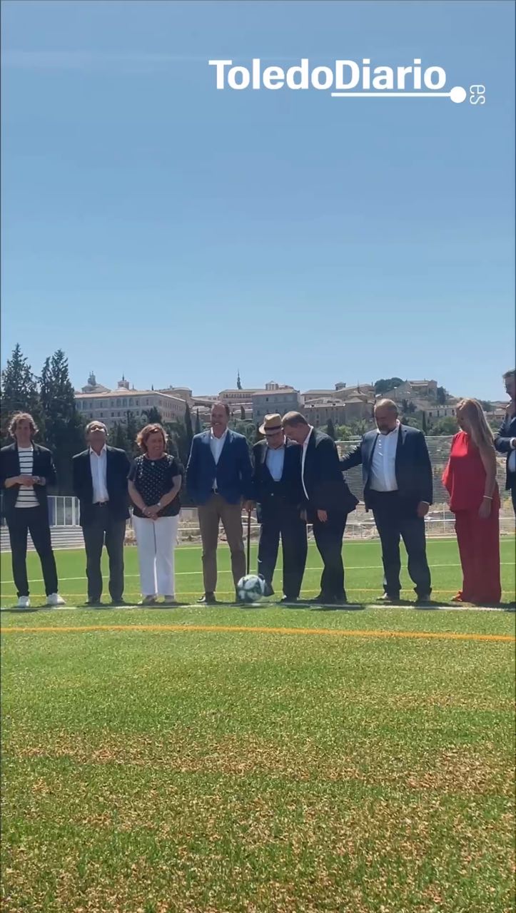 El Carlos III vuelve a latir: Toledo inaugura el campo de fútbol a la espera de un graderío para 900 personas
