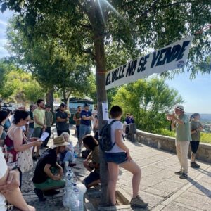 "El Valle no se vende": Protestan contra las obras y denuncia "un atropello" ambiental