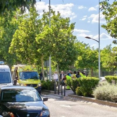 Atropellan a una niña en un paso de peatones en el Paseo de la Rosa: el conductor, positivo en alcohol y drogas