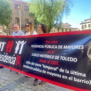 'Residencia Ya' pide audiencia con Velázquez para abrir una residencia de mayores en San Juan de Dios