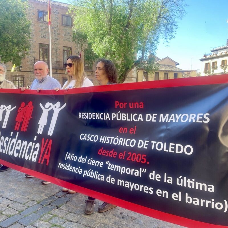 'Residencia Ya' pide audiencia con Velázquez para abrir una residencia de mayores en San Juan de Dios