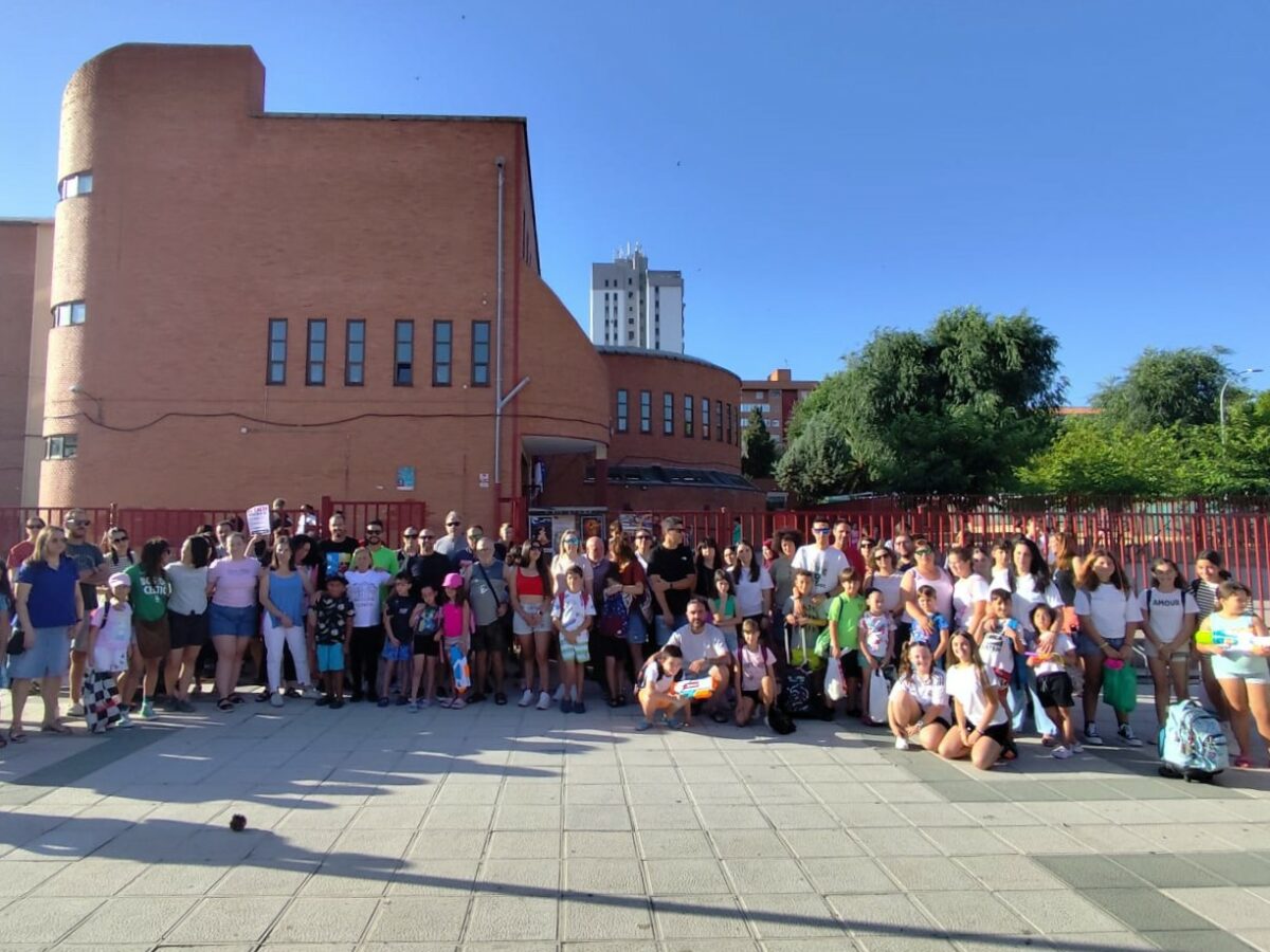 Las AMPA de Toledo despiden el curso escolar con una "histórica" movilización por la climatización de los colegios