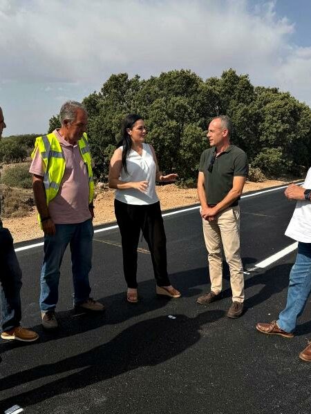 Se reabre la carretera entre Quintanar de la Orden y el límite con Cuenca tras invertir 1,5 millones de euros