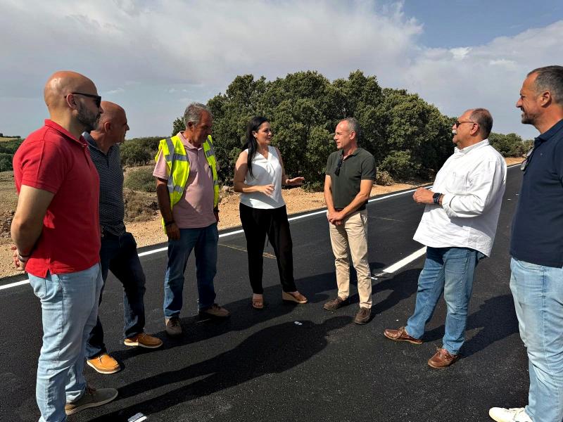 Se reabre la carretera entre Quintanar de la Orden y el límite con Cuenca tras invertir 1,5 millones de euros