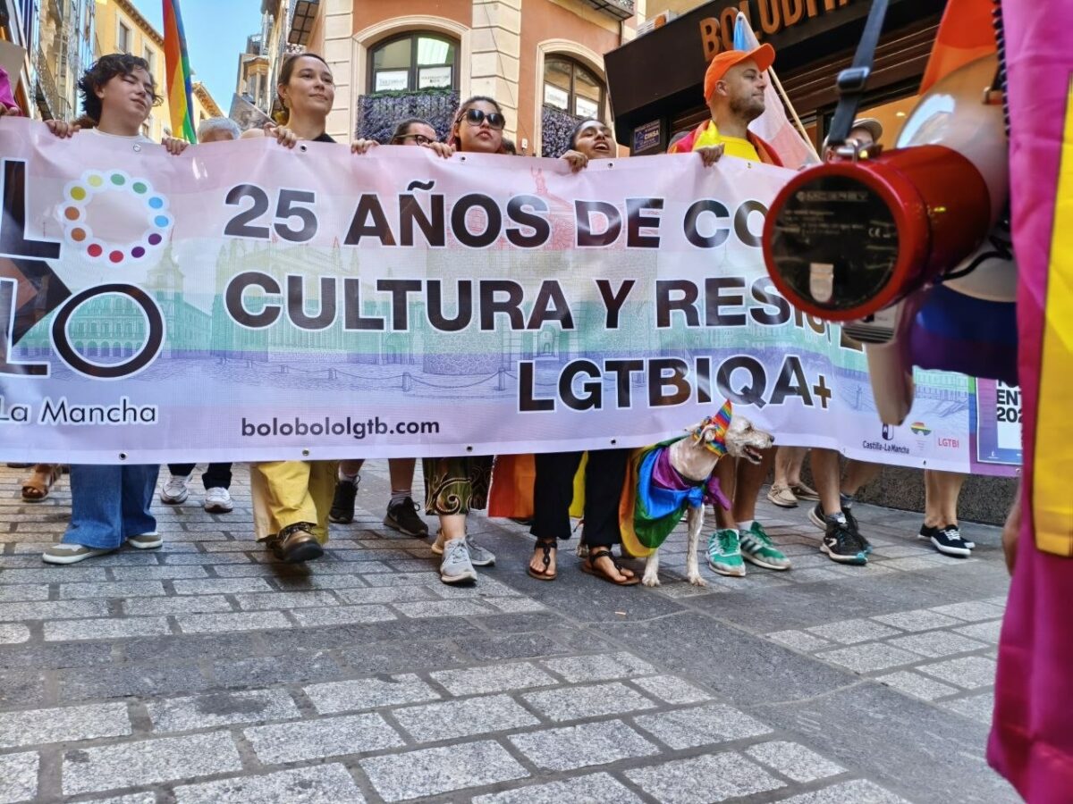 El Orgullo toma las calles de Toledo para reivindicar compromiso con la igualdad y la diversidad: "Más recursos, menos discursos"