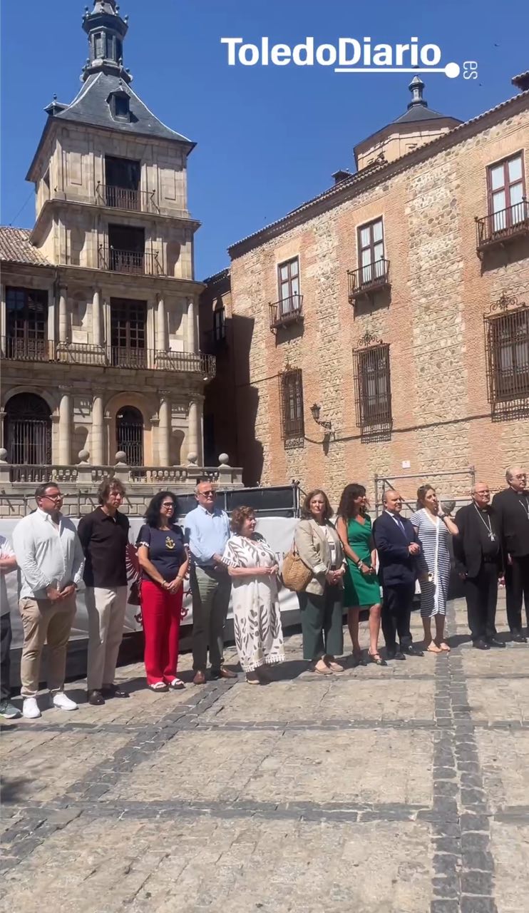 Toledo guarda un minuto de silencio por las víctimas del terremoto de Venezuela