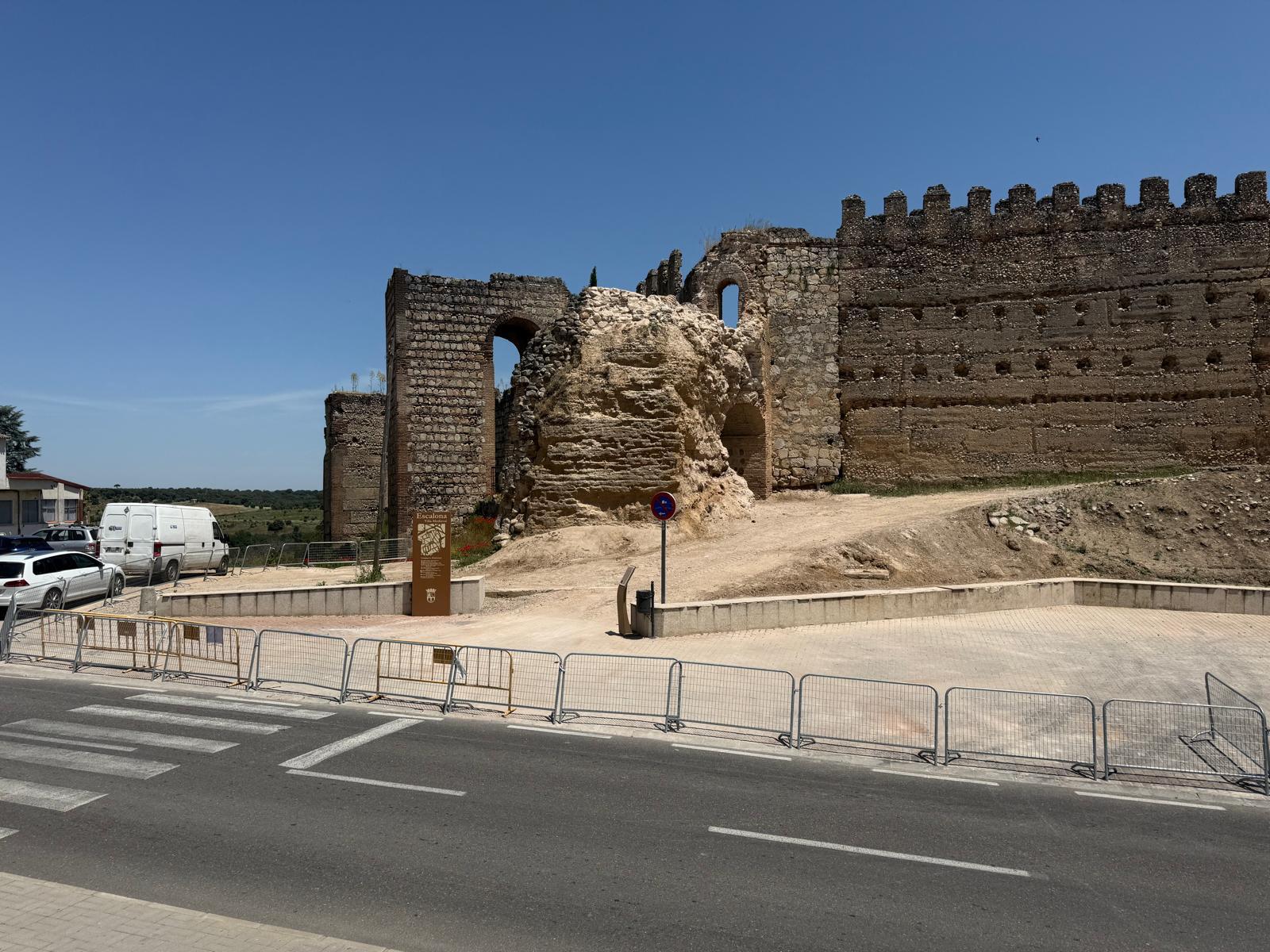El alcalde de Escalona desmiente al PP: los restos de la torre derruida están en una parcela municipal