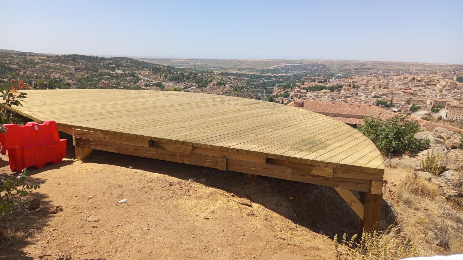 ARBA Toledo tacha de "maquillaje ambiental" las obras en el Valle: "Reducen la naturalidad del paisaje"