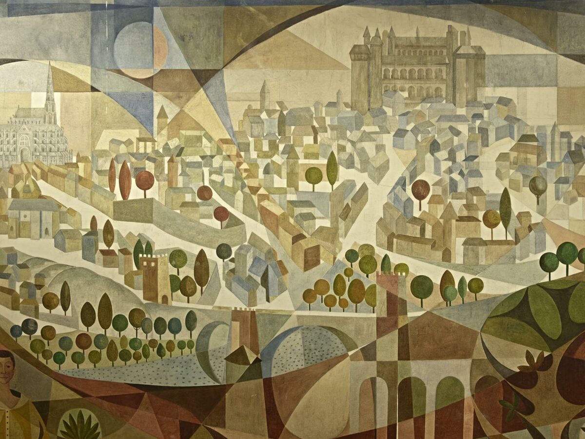 Mucho más que una pared: el mural de Carpe en el IES Universidad Laboral ya es Elemento de Interés Patrimonial