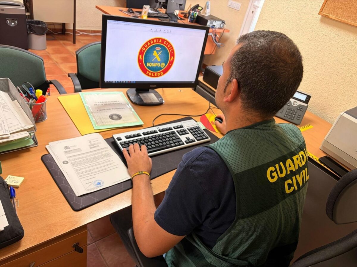 La Guardia Civil de Torrijos esclarece un delito de estafa por 'phishing' de 5.600 euros