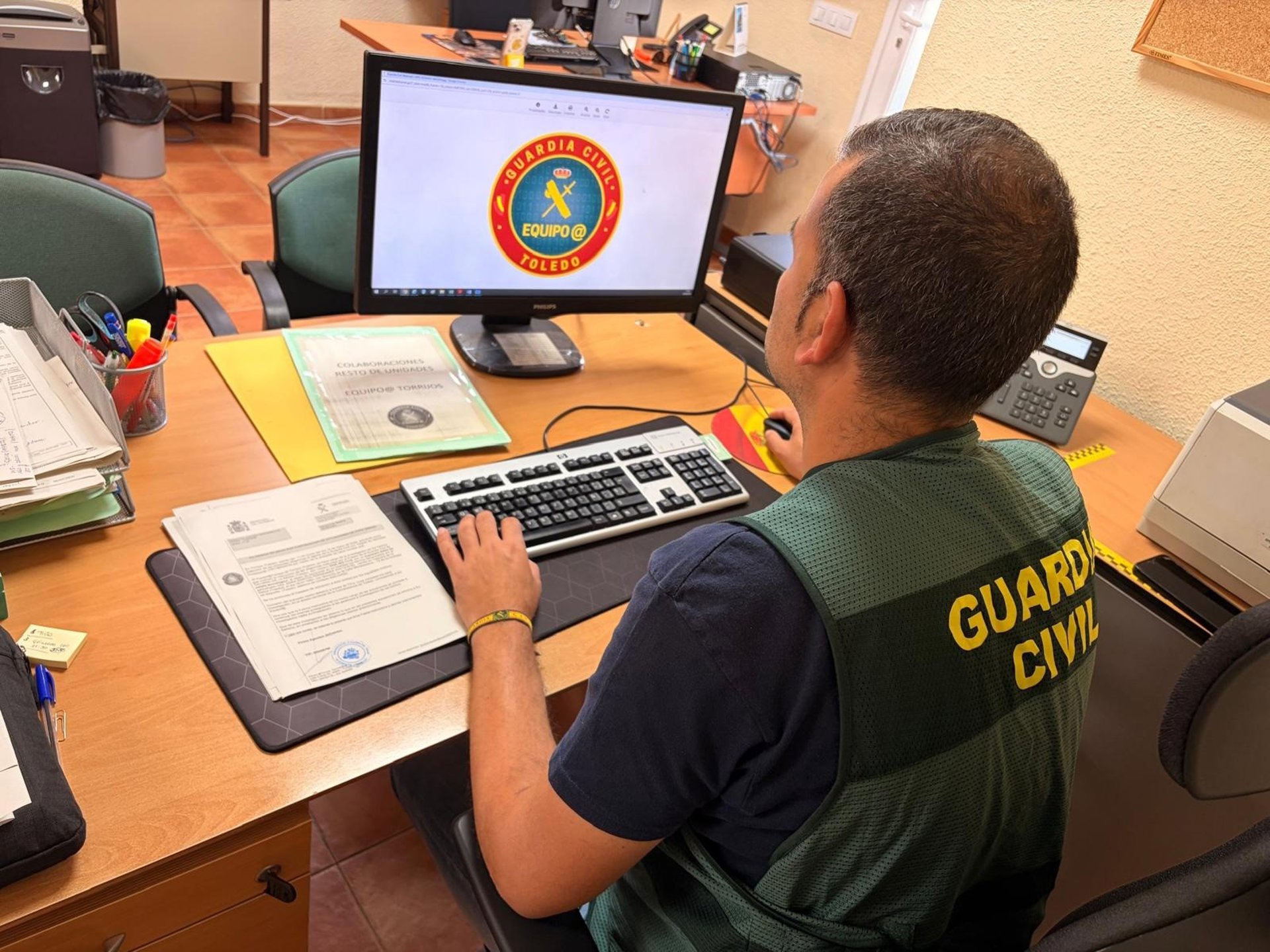 La Guardia Civil de Torrijos esclarece un delito de estafa por 'phishing' de 5.600 euros