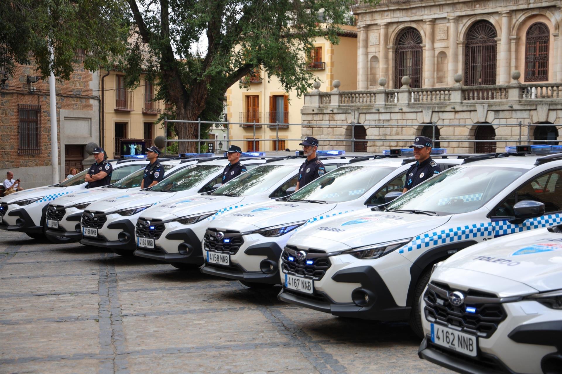 La flota de la Policía Local aumenta con 9 vehículos más por 438.903 euros
