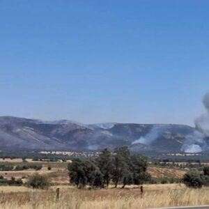 Levantan el confinamiento de Marjaliza tras descender a Nivel 0 el incendio de Retuerta del Bullaque