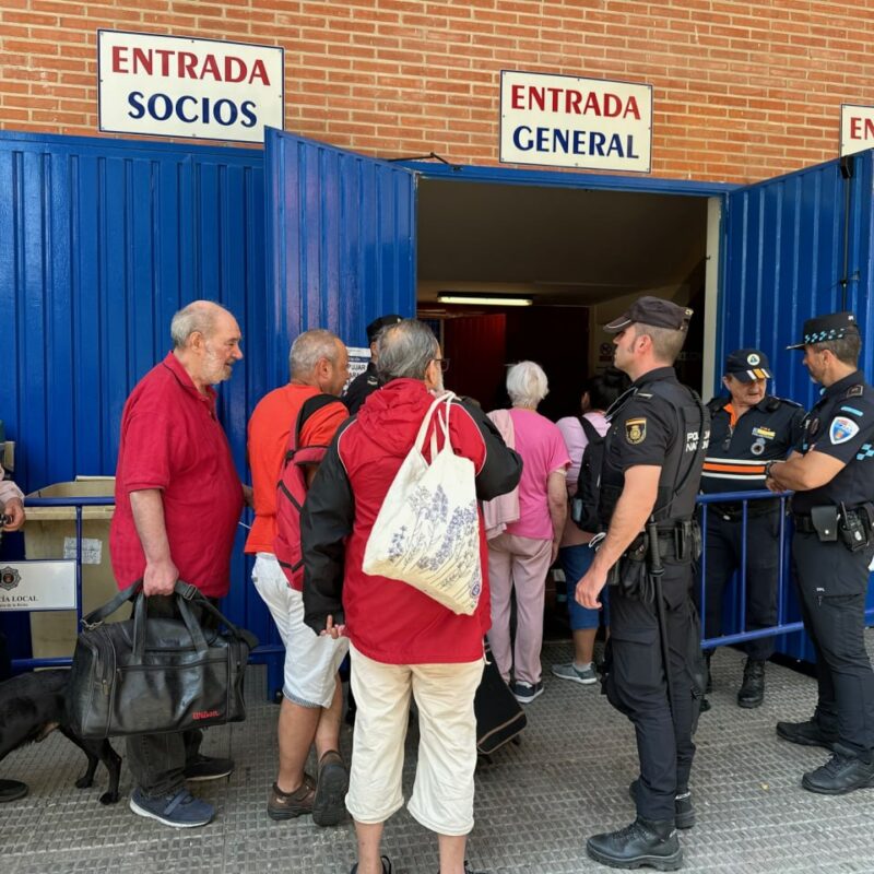 Cerca de 2.000 evacuados siguen refugiados en Talavera por los incendios de Gredos y el Valle del Tiétar
