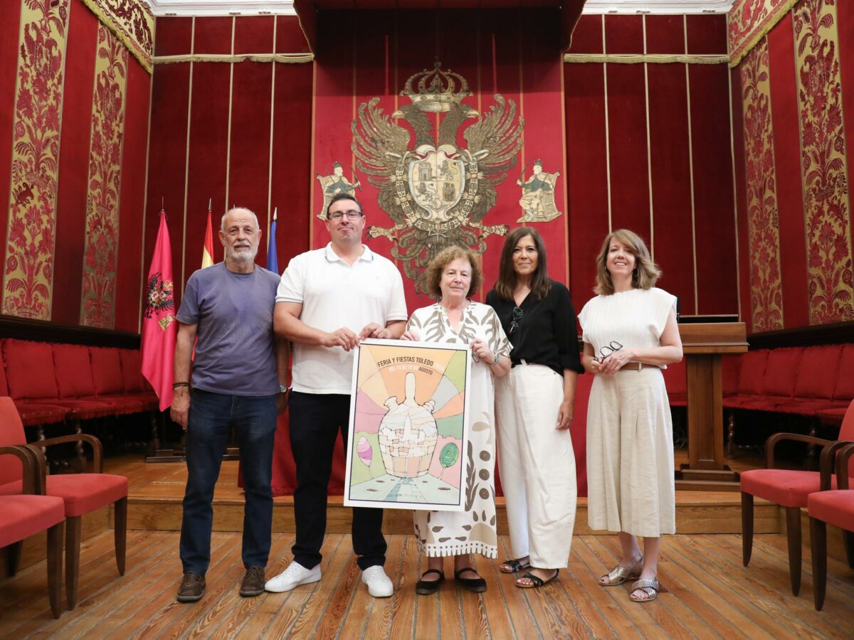 La Feria de Agosto de Toledo ya tiene imagen: el cartel de Alfredo Copeiro se impone entre 21 propuestas