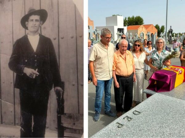 Mariano Sánchez Menor regresa a Navahermosa 83 años después de morir en una prisión franquista en Navarra