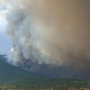 El incendio de Burgohondo obliga a evacuar once municipios de Toledo y Talavera prepara un segundo pabellón para evacuados