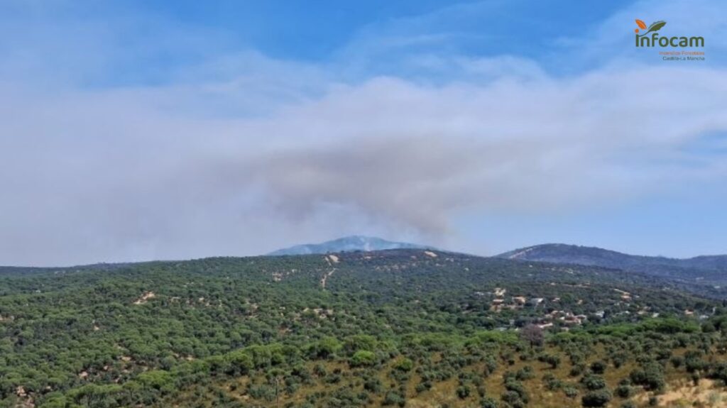 El frente toledano del incendio de Ávila, a punto de ser perimetrado mientras piden a la UME reforzar la zona de Almorox