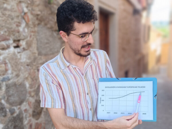 Movimiento Sumar plantea suspender nuevas licencias a viviendas turísticas en zonas que superen el 5% en Toledo