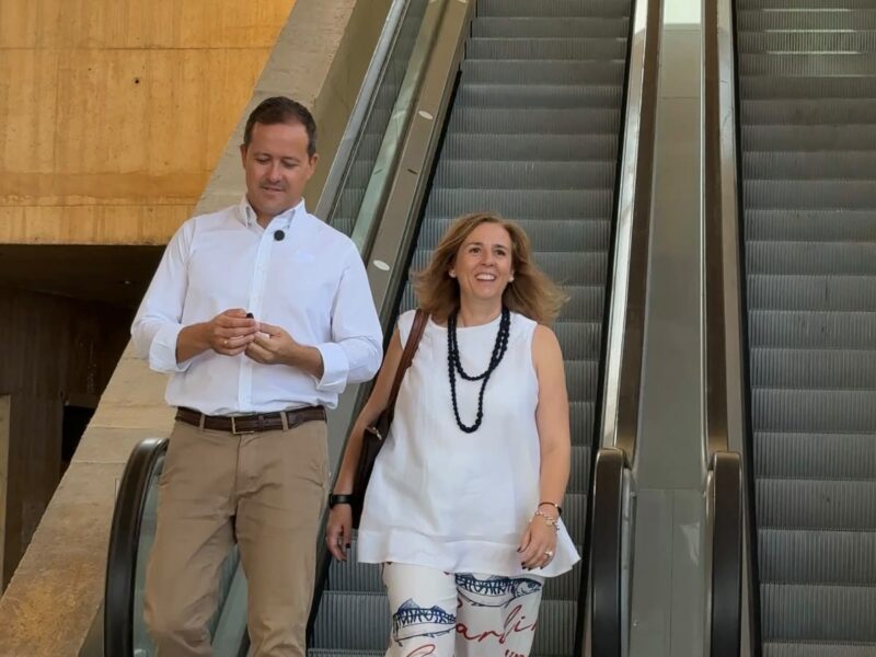 Las escaleras mecánicas del Miradero de Toledo recuperan su servicio tres años después de quedar fuera de uso