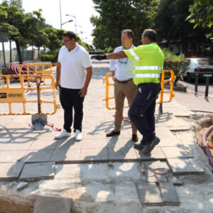 Se acomete la instalación de un semáforo en el Paseo de la Rosa tras los atropellos registrados en pasos de peatones