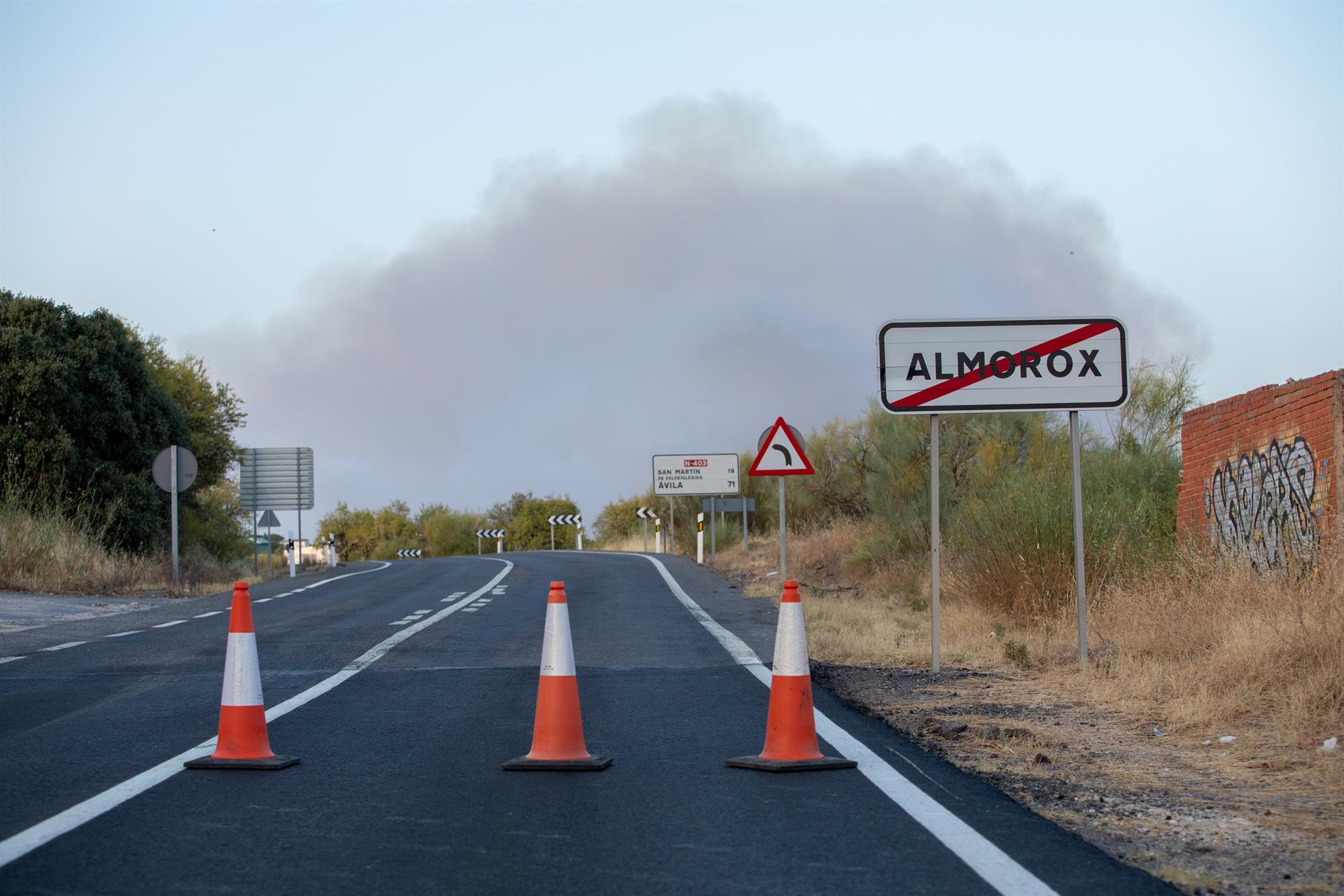 La provincia de Toledo afronta dos incendios activos con Almorox como principal preocupación